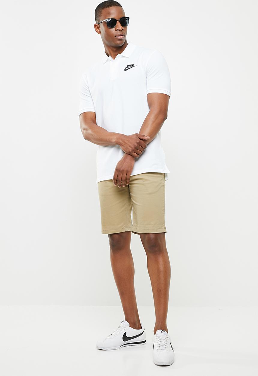 Nike - Nike polo matchup - white & black