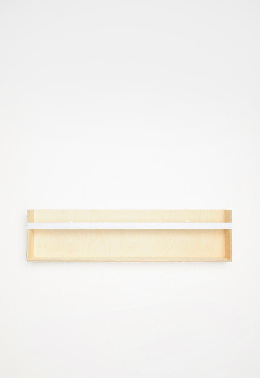 Sixth Floor - Wall mount bookshelf - natural & white