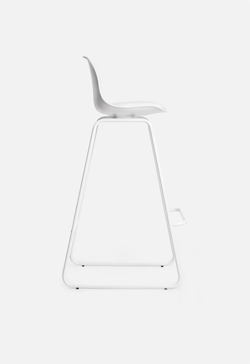 Basics - Phoenix barstool - white