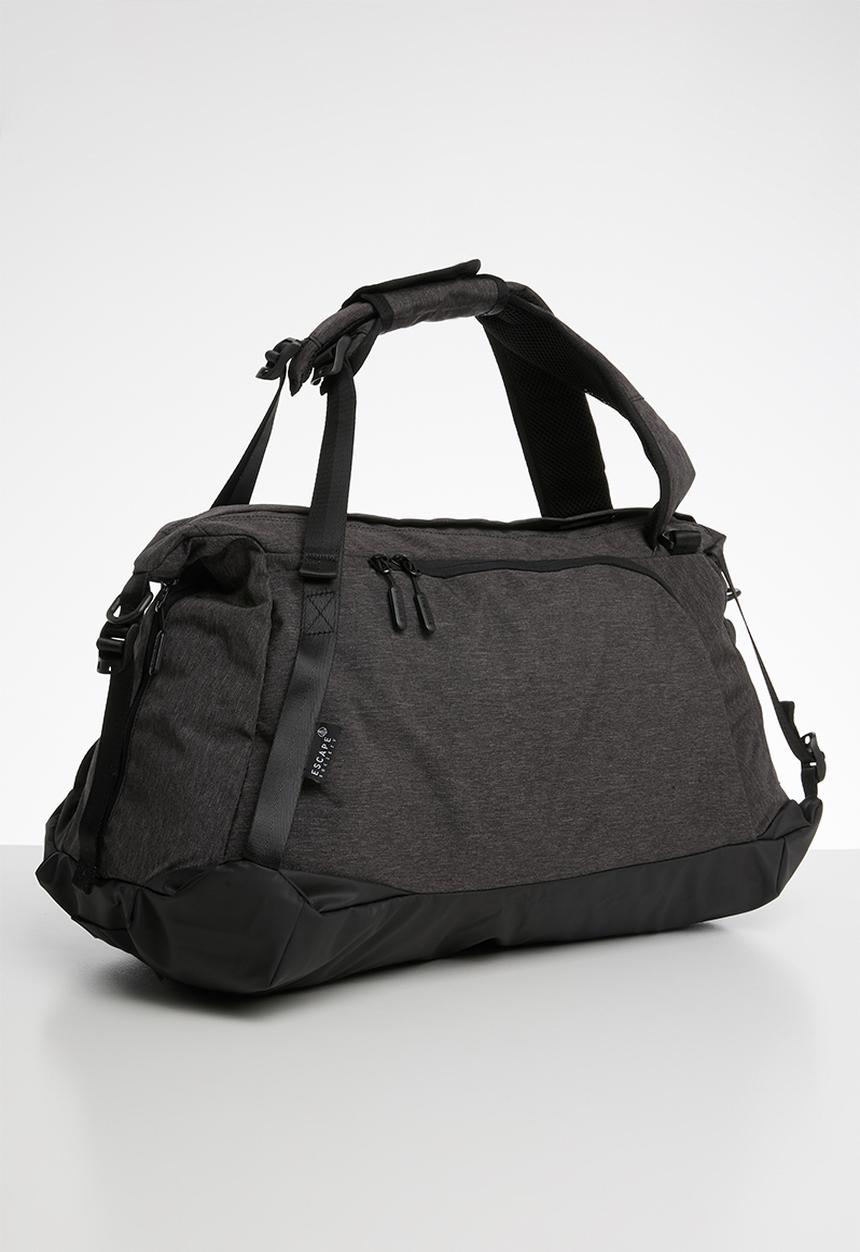 Escape Society - Hold all duffel bag - charcoal 