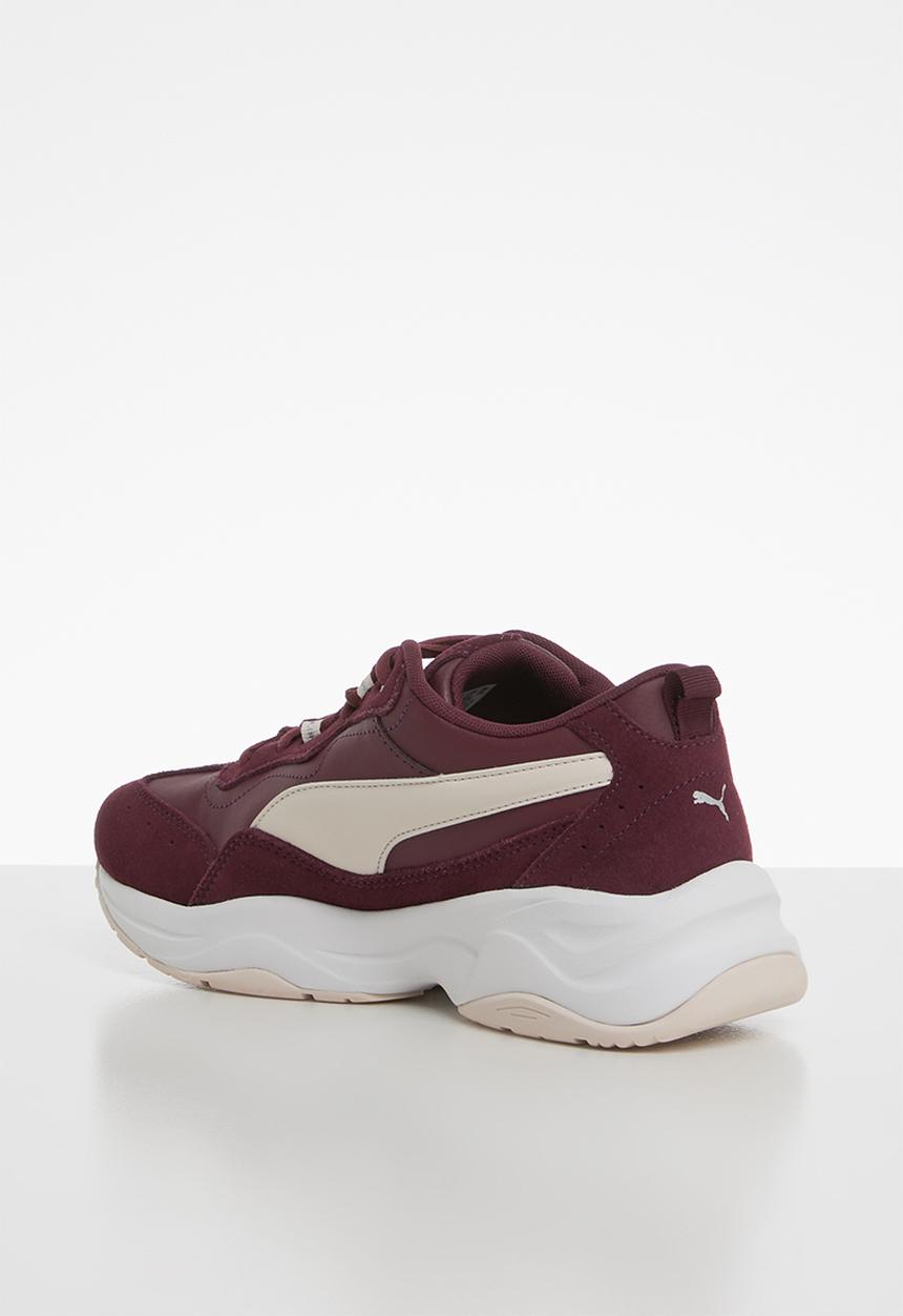PUMA - Cilia sd - vineyard wine-pastel parchment-puma silver-puma white