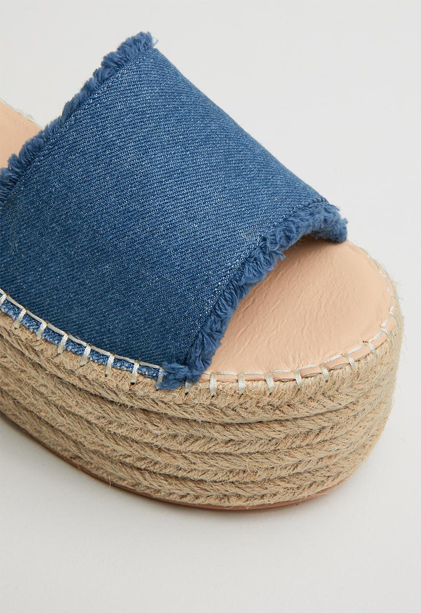 Superbalist - Santorini espadrille flatform - blue