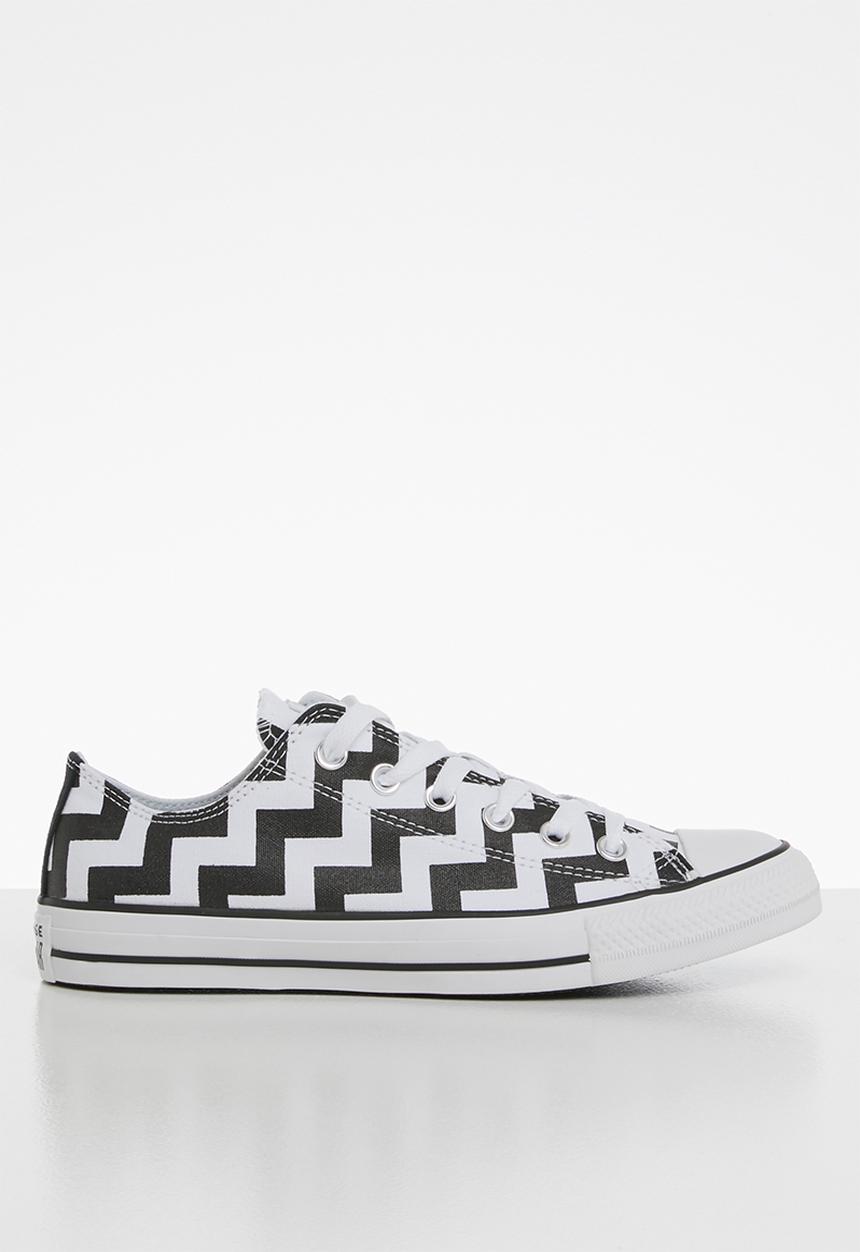 Converse - Chuck Taylor All Star glam dunk - white/black/white