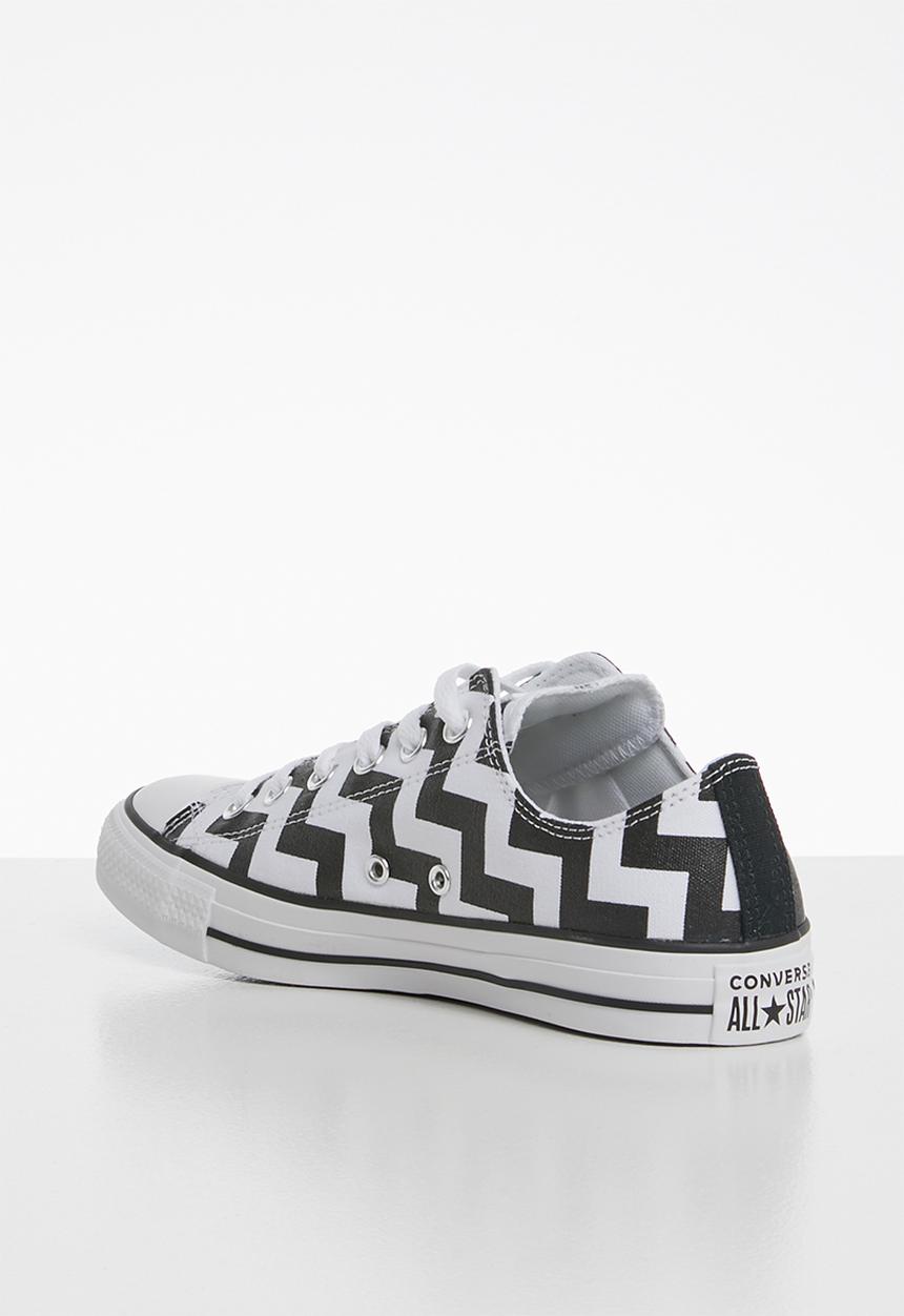 Converse - Chuck Taylor All Star glam dunk - white/black/white
