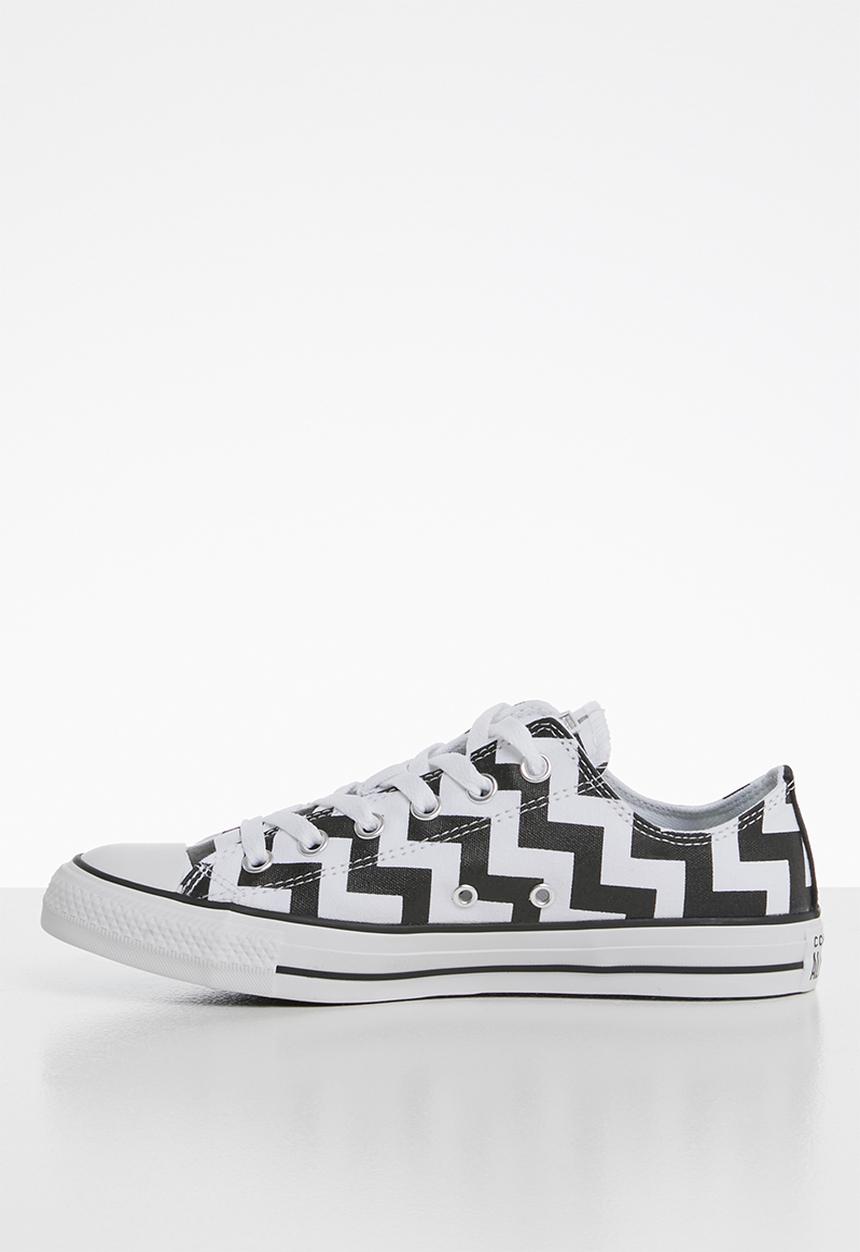 Converse - Chuck Taylor All Star glam dunk - white/black/white