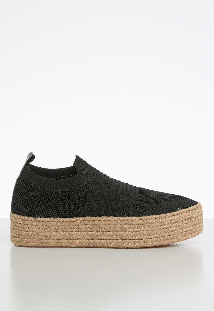 Steve Madden - Heal espadrille - black