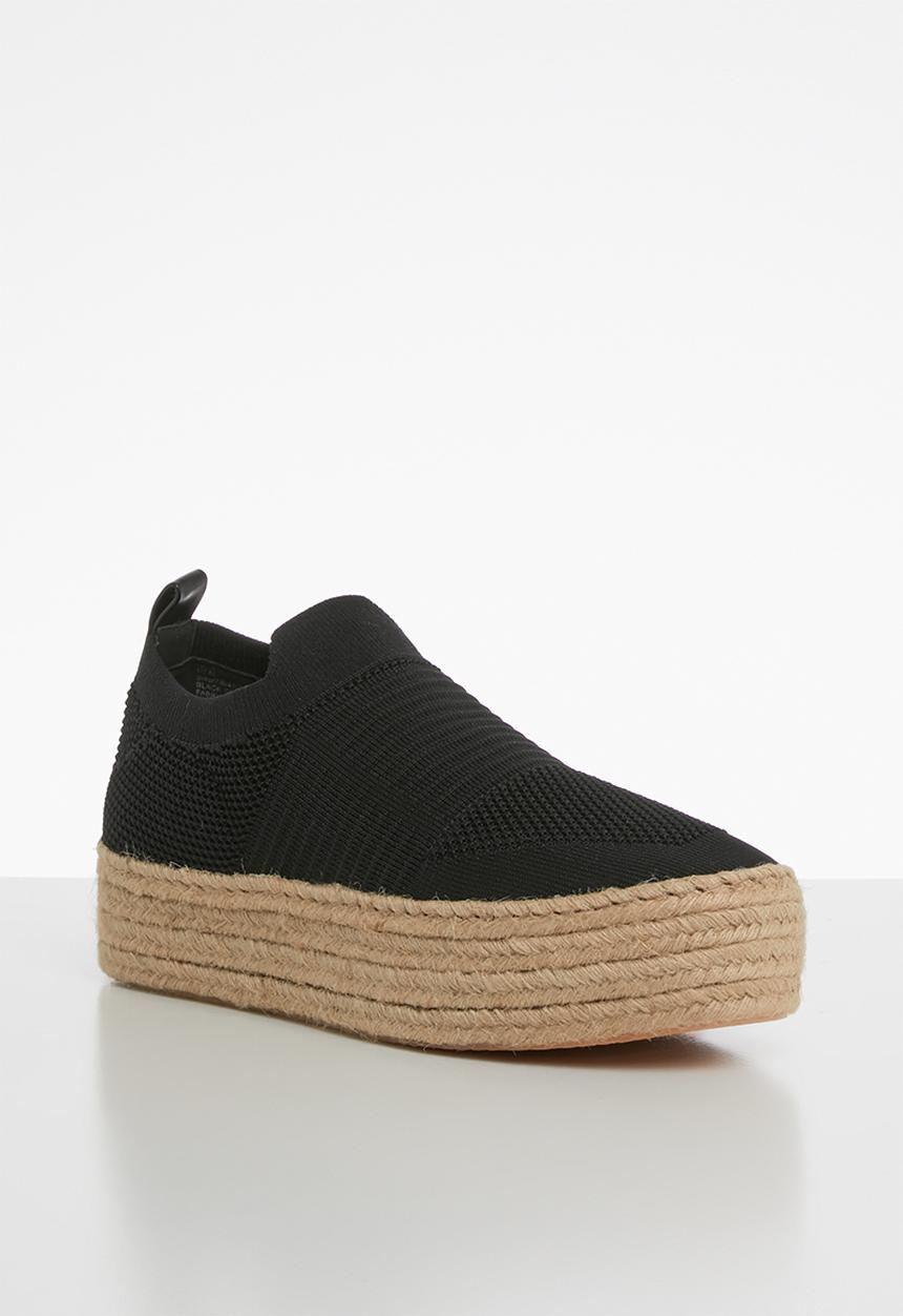 Steve Madden - Heal espadrille - black