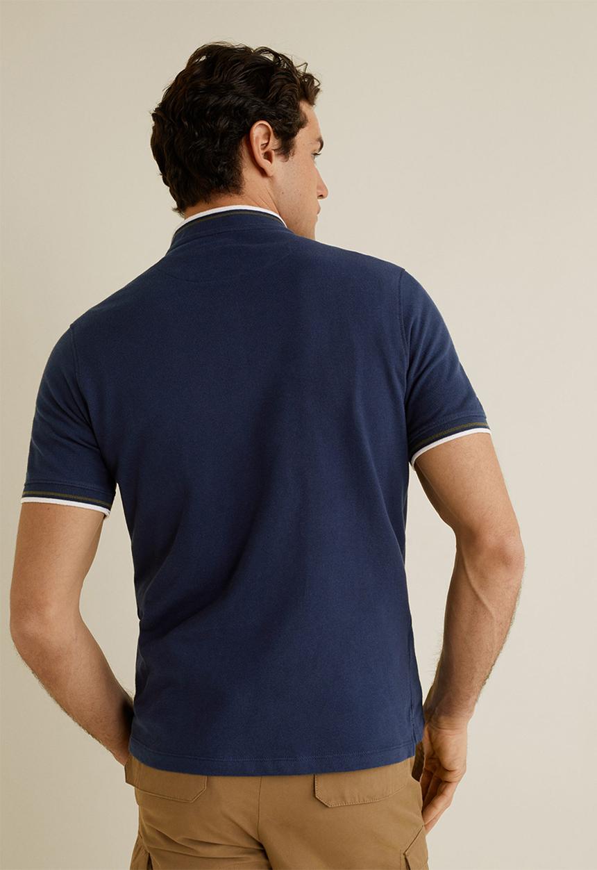 MANGO - Clover polo - navy