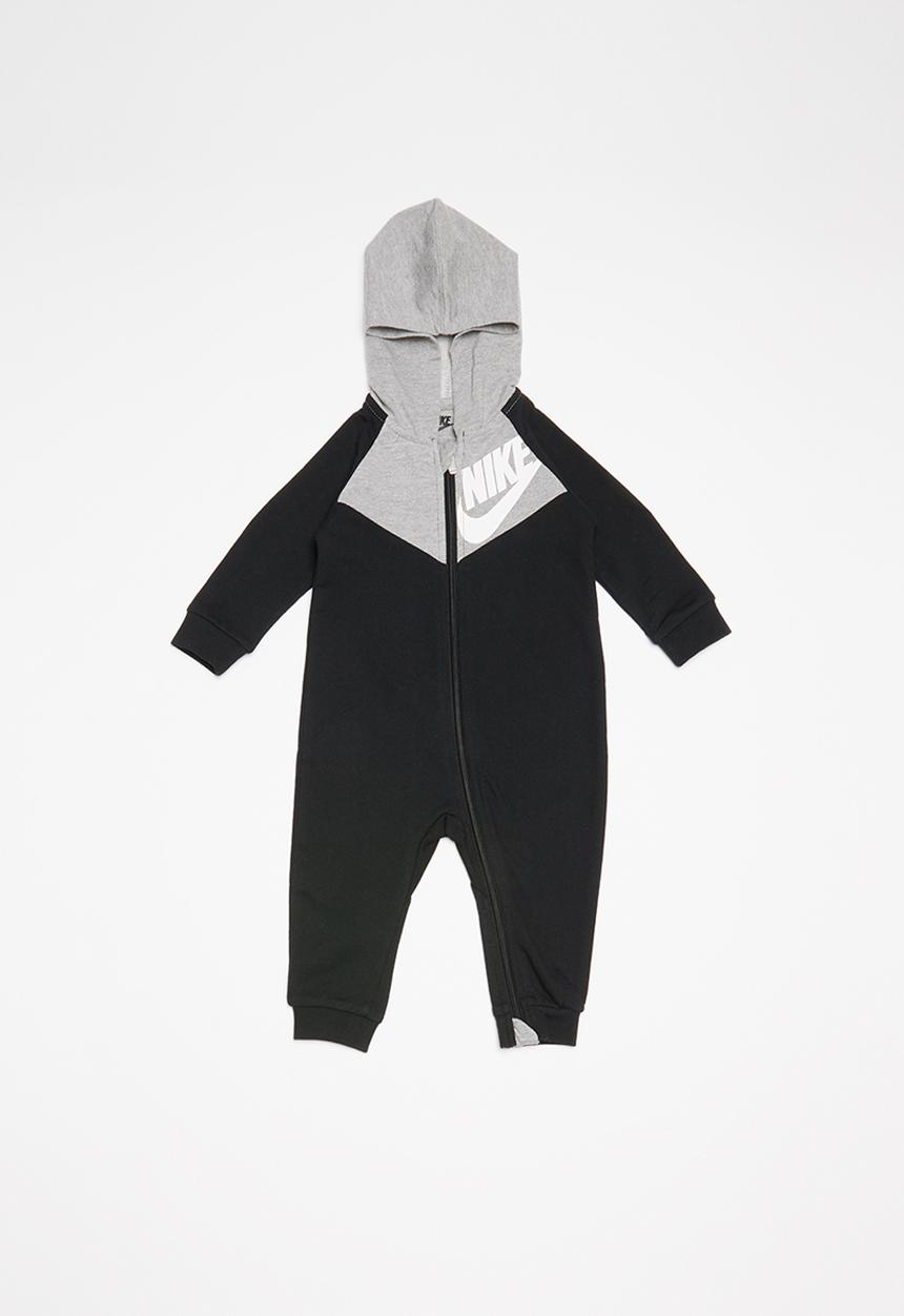 Nike - Chevron coverall - black & grey 
