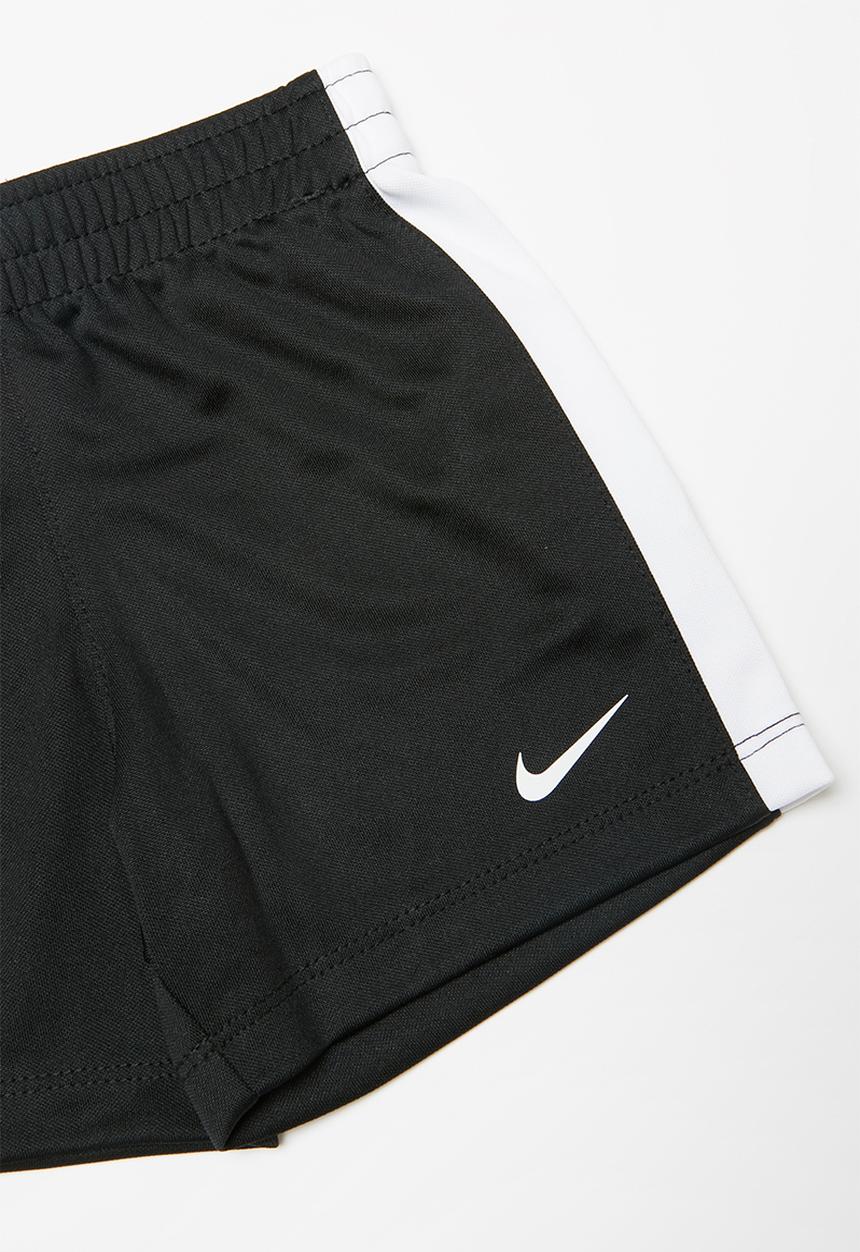 Nike - Short sleeve tee & short set - black & grey 