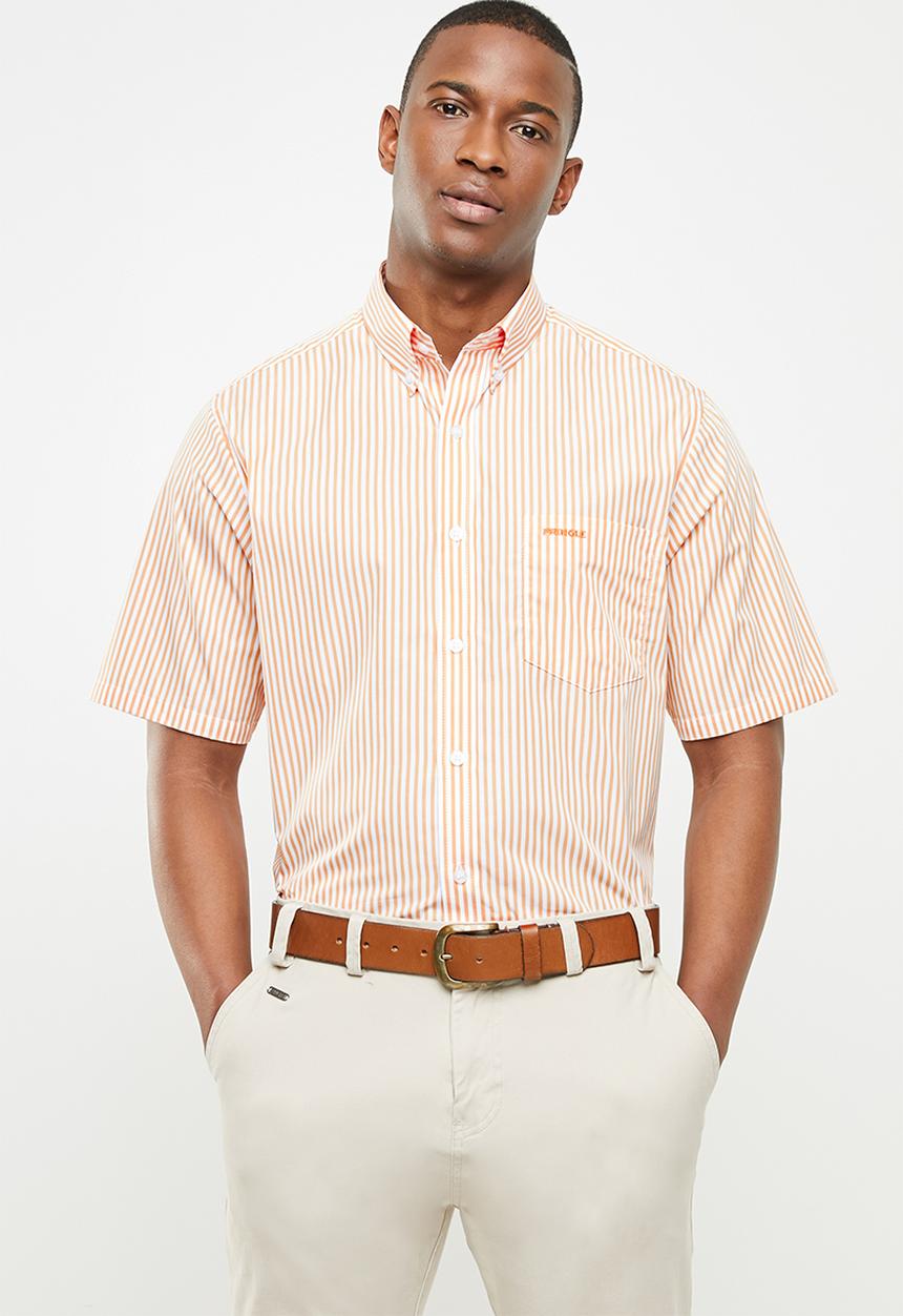 Pringle of Scotland - Viggo classic shirt - orange