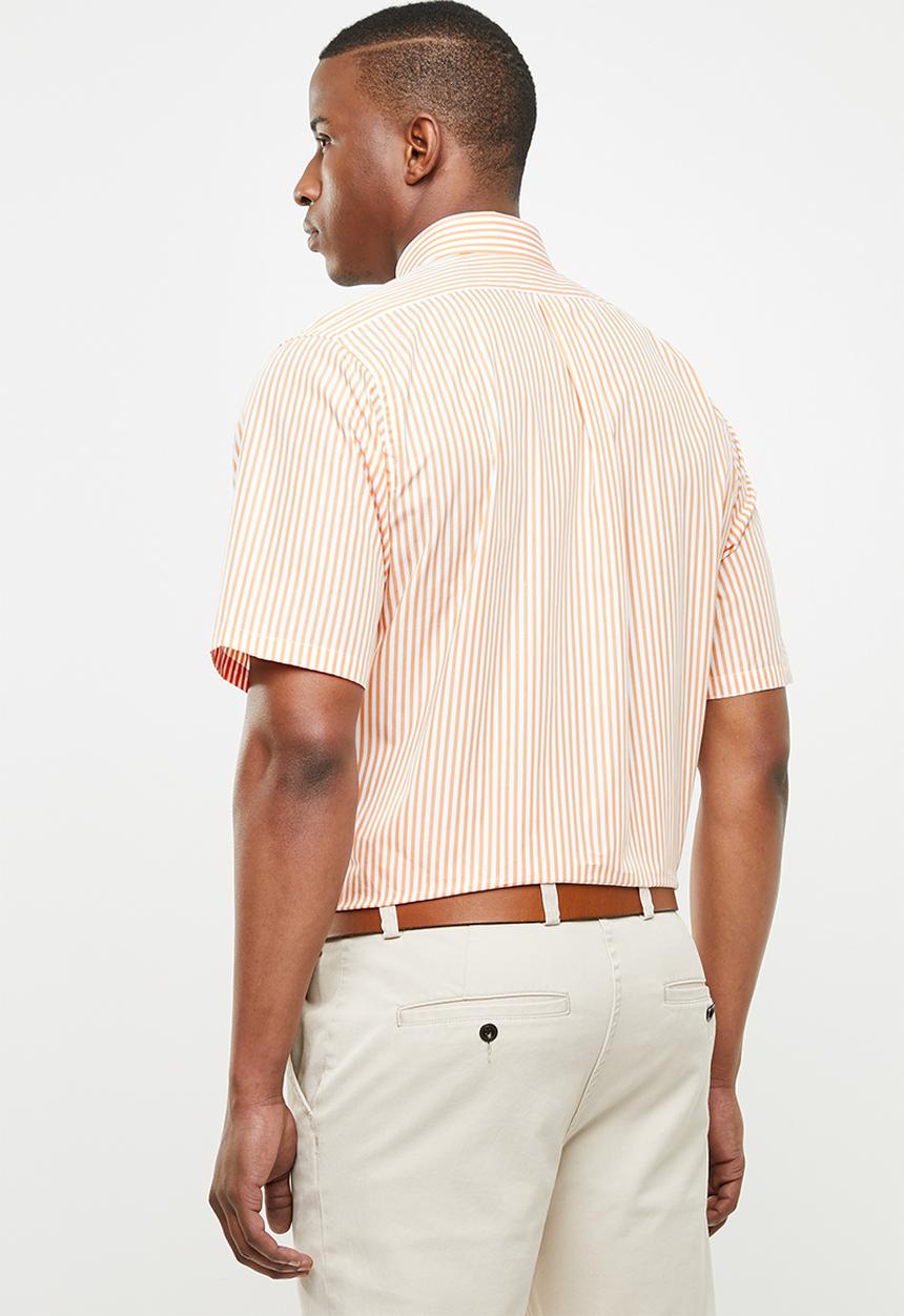 Pringle of Scotland - Viggo classic shirt - orange