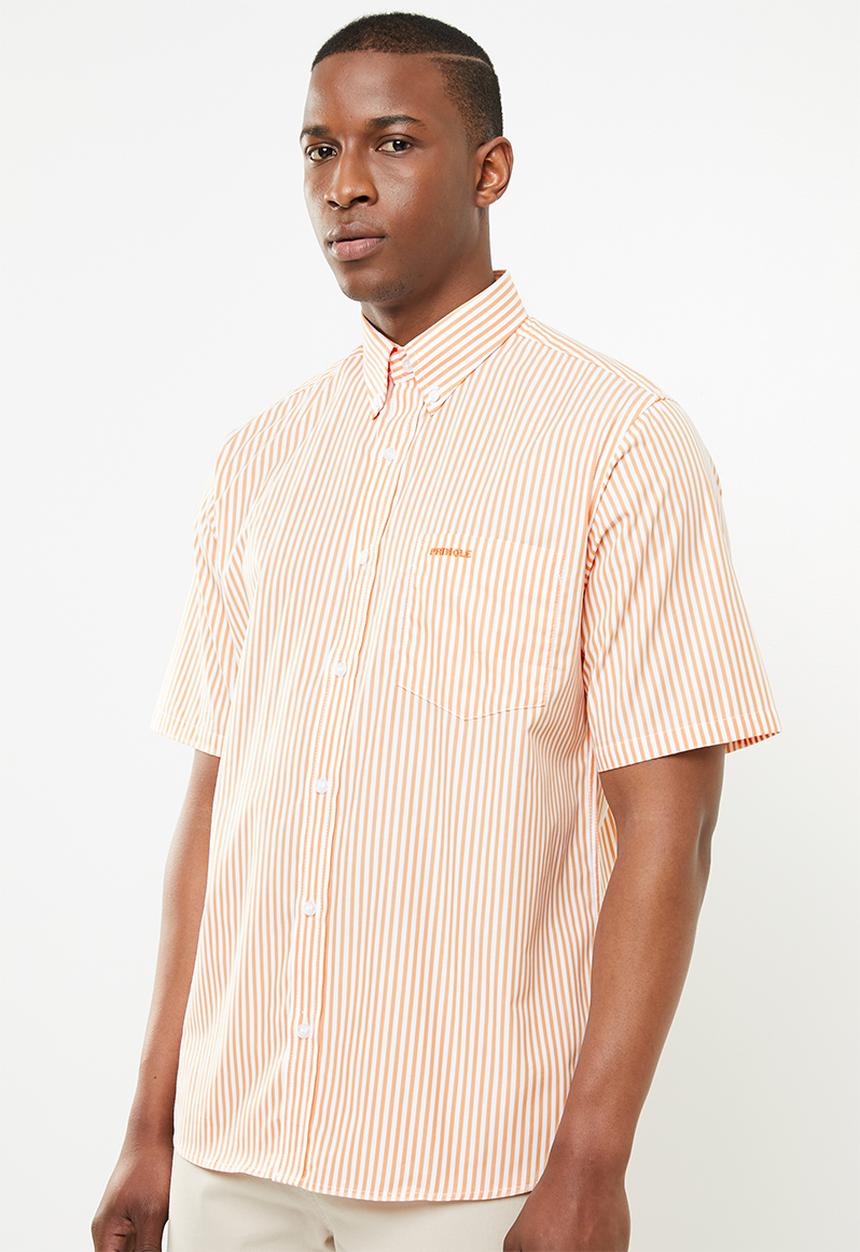 Pringle of Scotland - Viggo classic shirt - orange