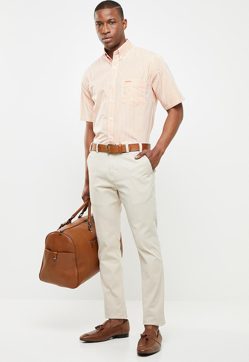 Pringle of Scotland - Viggo classic shirt - orange