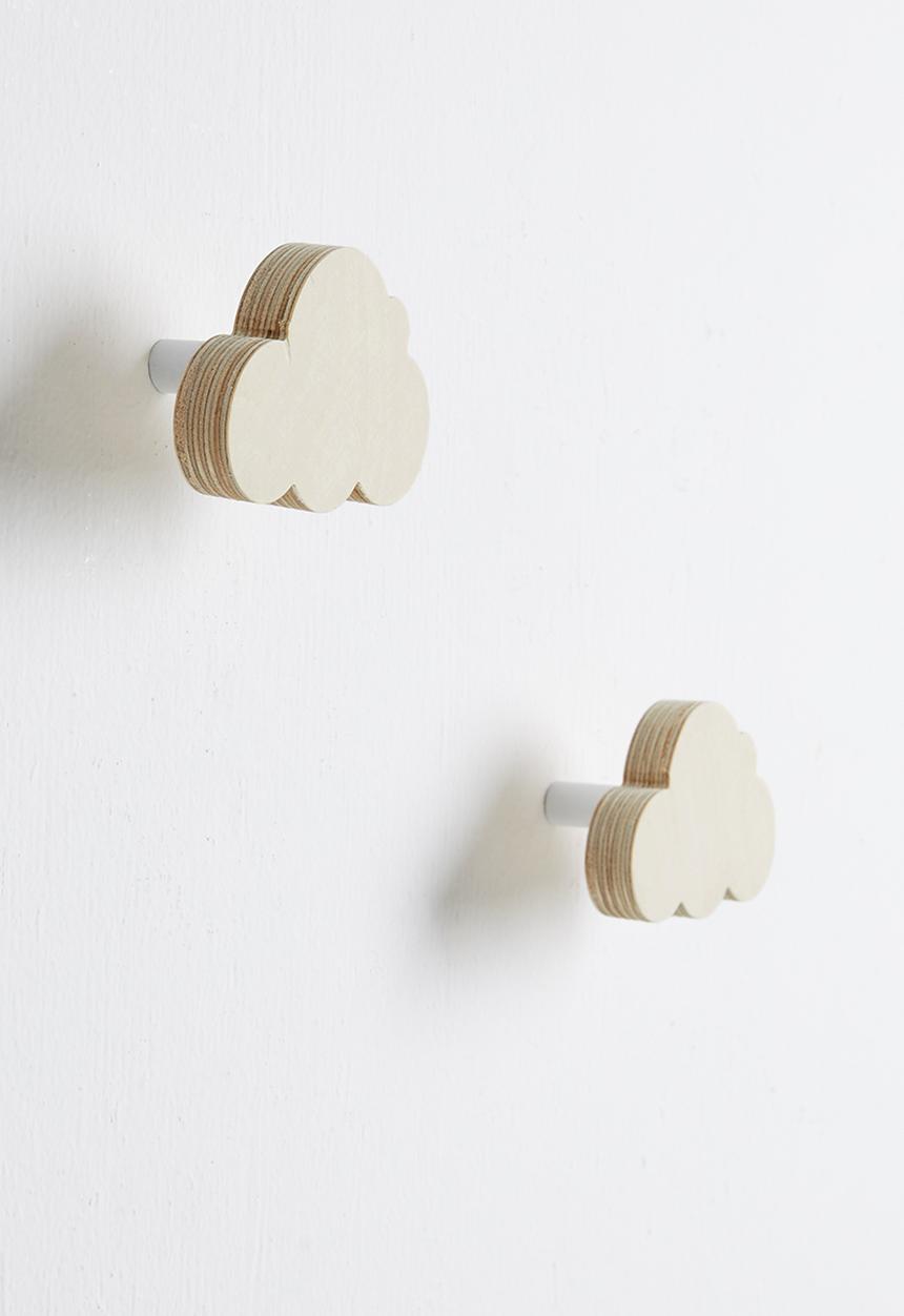 Sixth Floor - Cloud hook set of 2 - natural