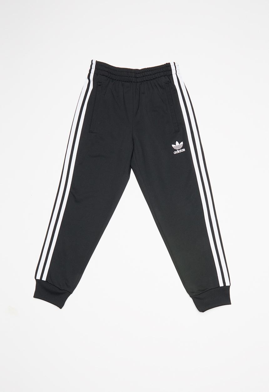 adidas Originals - Superstar pants - black & white