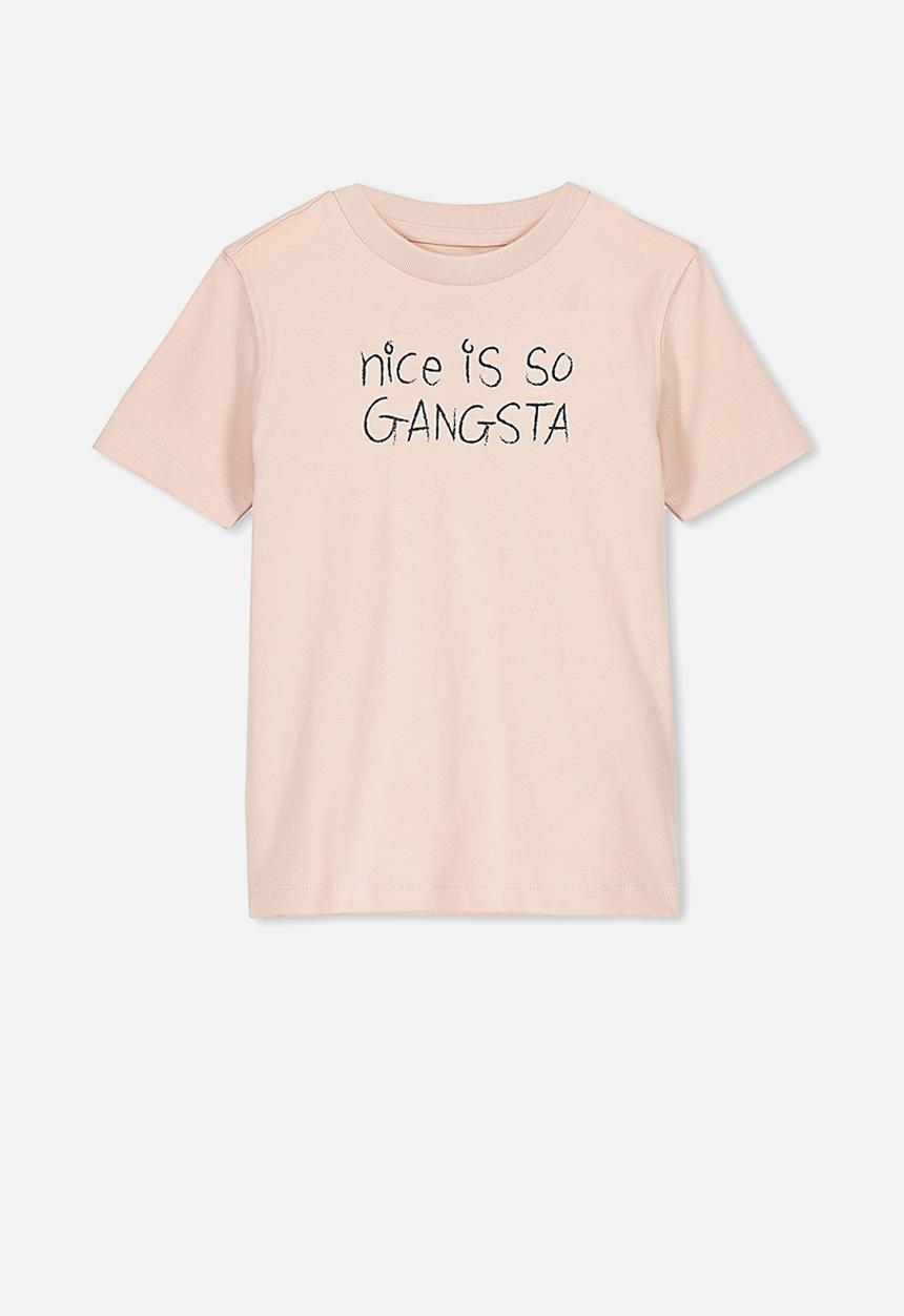 Cotton On - Skater short sleeve tee - peach