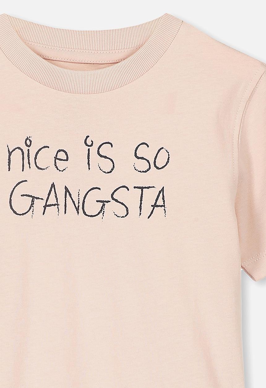 Cotton On - Skater short sleeve tee - peach