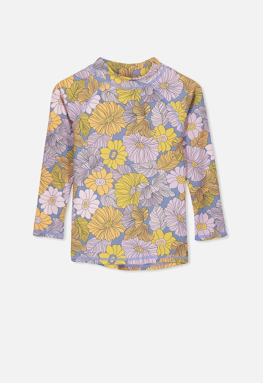 Cotton On - Hamilton long sleeve rash vest - multi