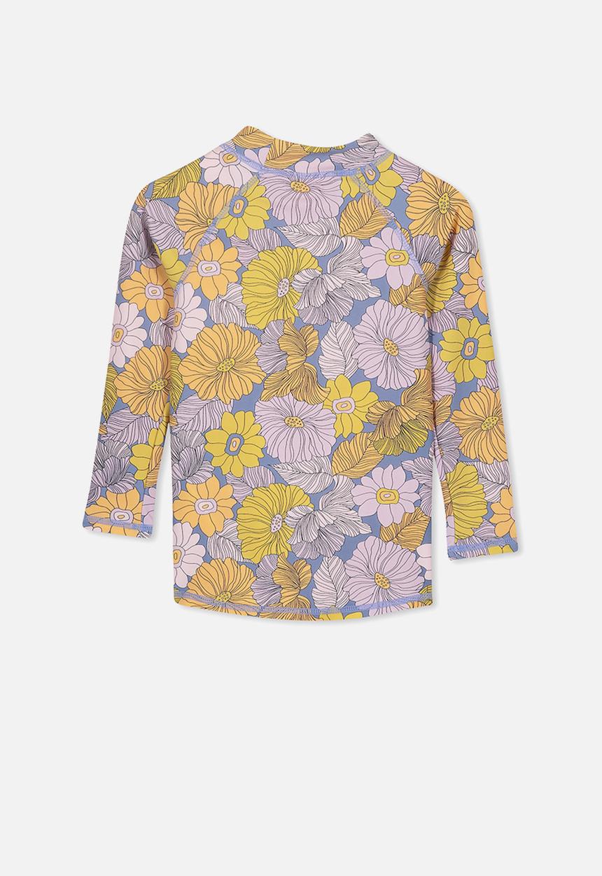 Cotton On - Hamilton long sleeve rash vest - multi