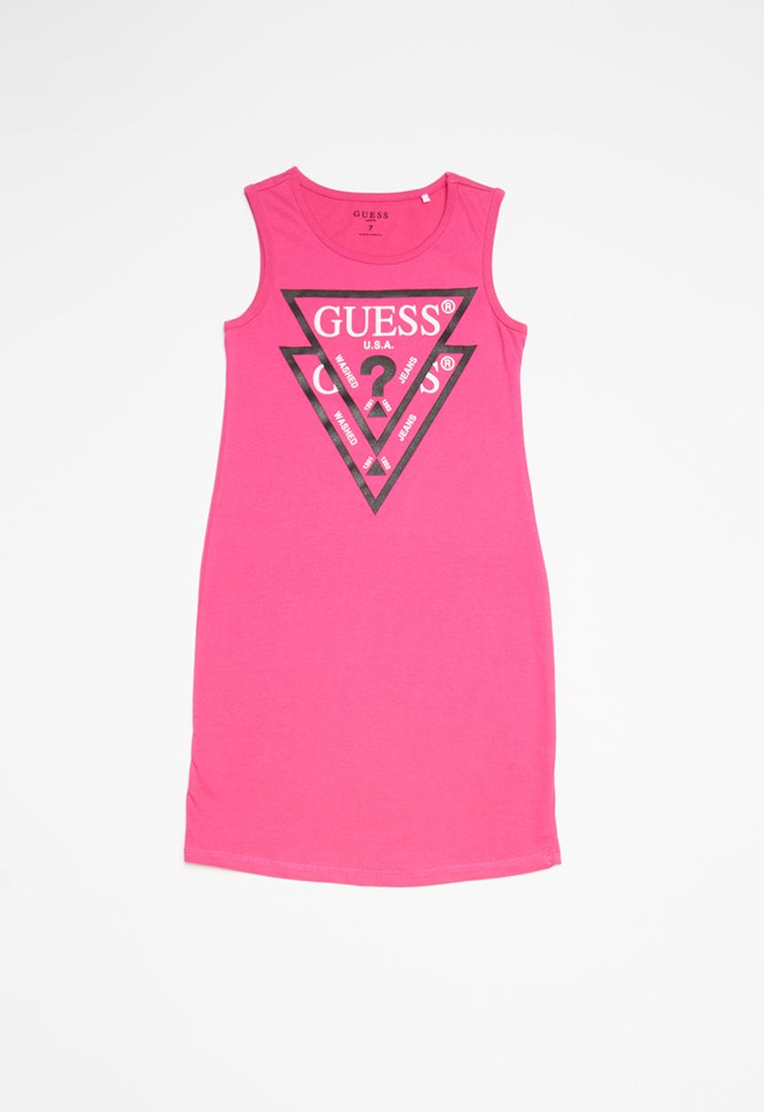 GUESS - Teens double Jordan dress - pink