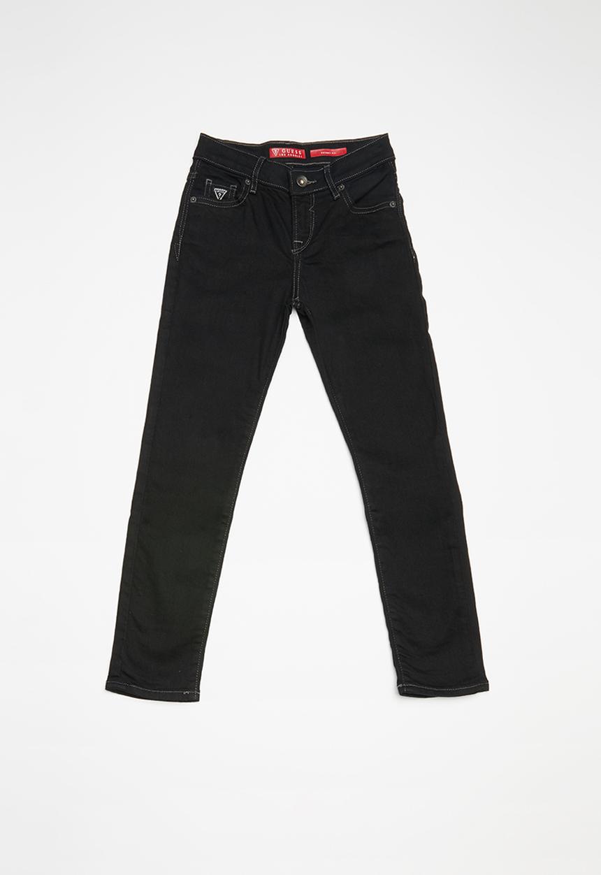 GUESS - Teens skinny jeans - black