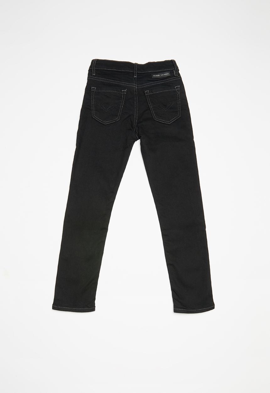 GUESS - Teens skinny jeans - black