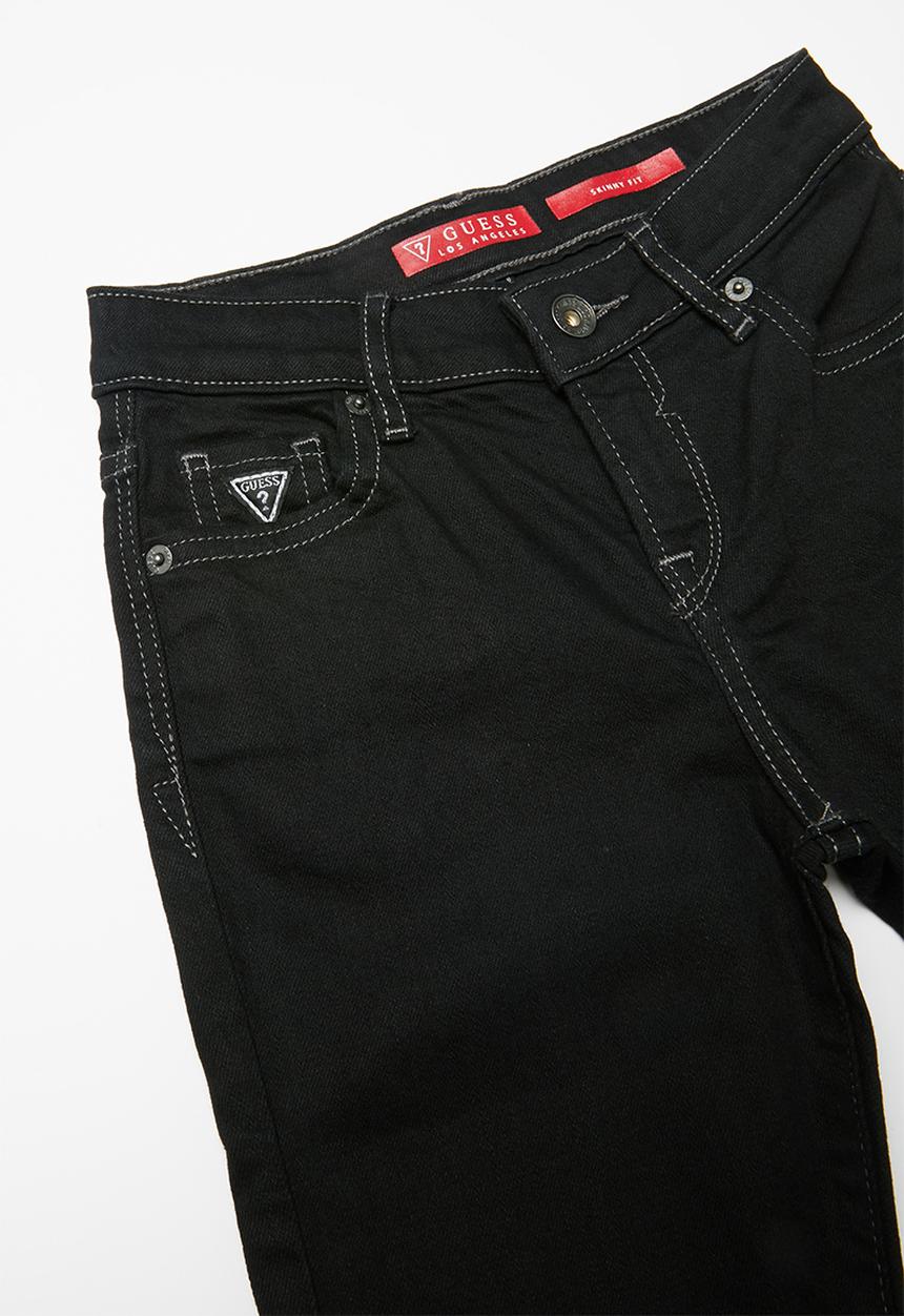 GUESS - Teens skinny jeans - black