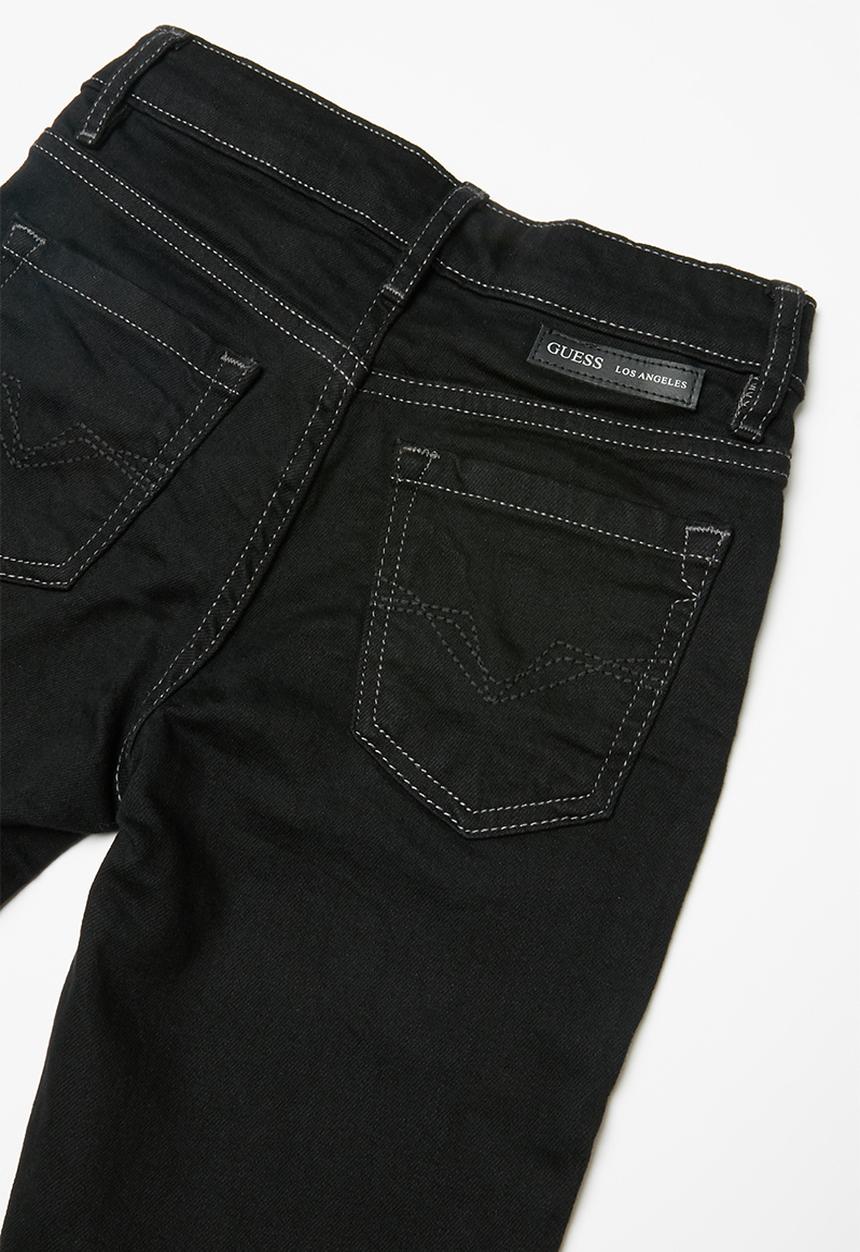 GUESS - Teens skinny jeans - black