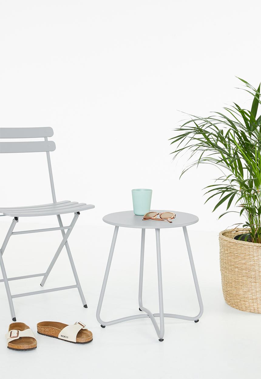 Sixth Floor - Bistro side table - grey