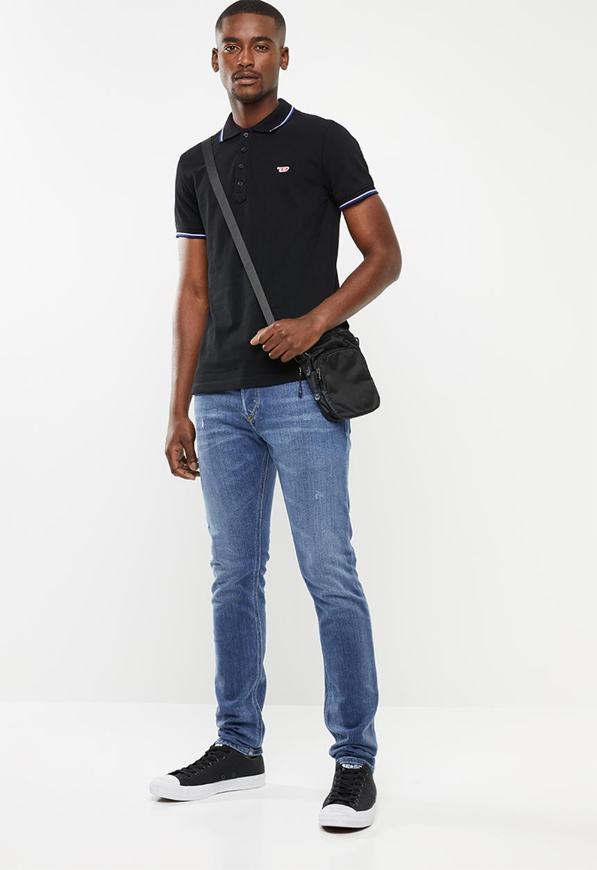 Diesel  - T-randy-new polo - black