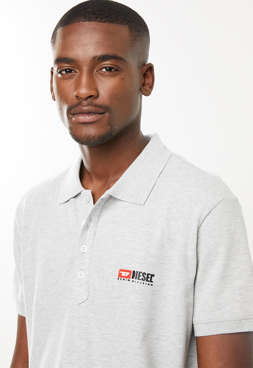 Diesel  - T-weet-div polo - grey