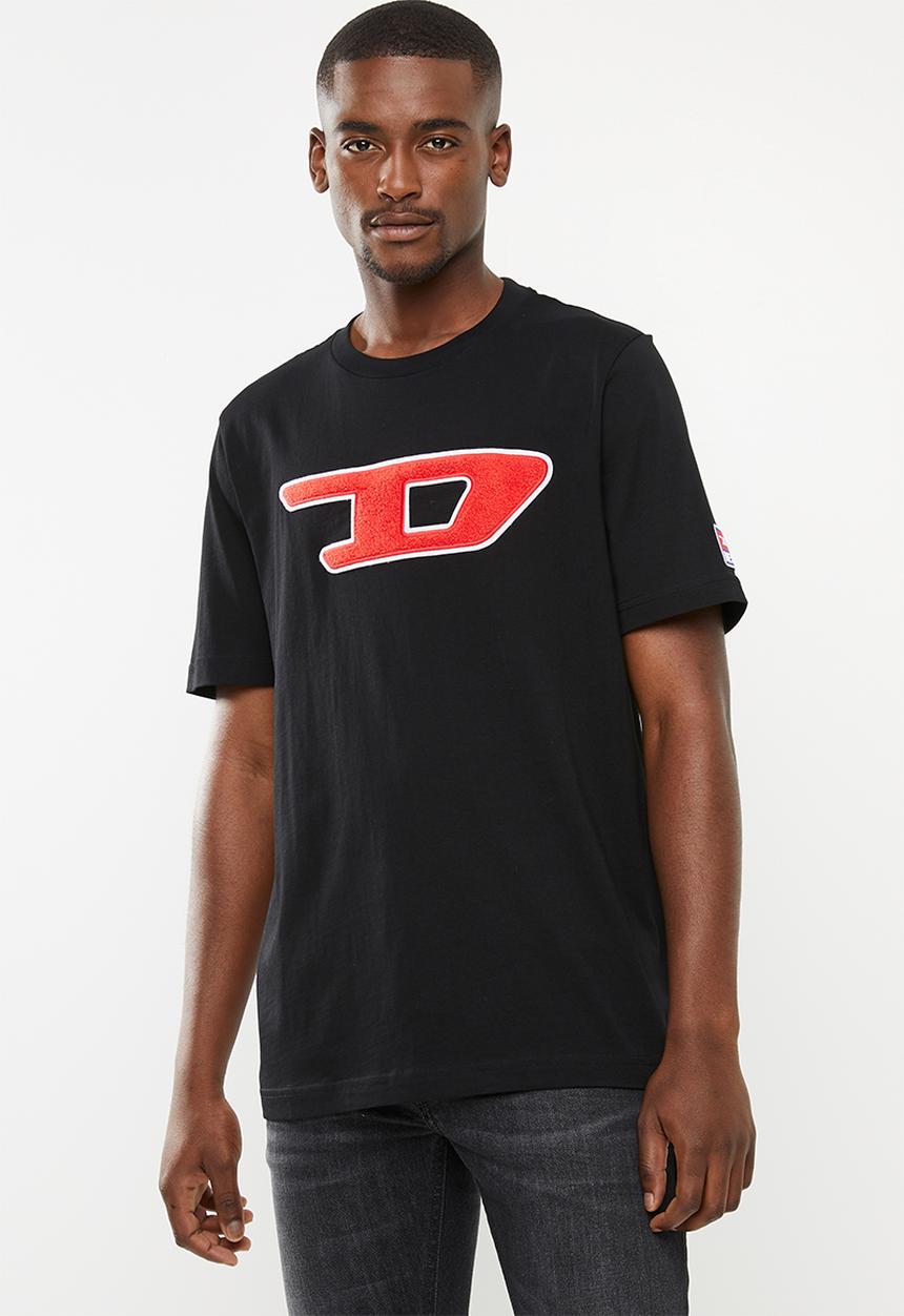 Diesel  - T-just-division-d maglietta - black