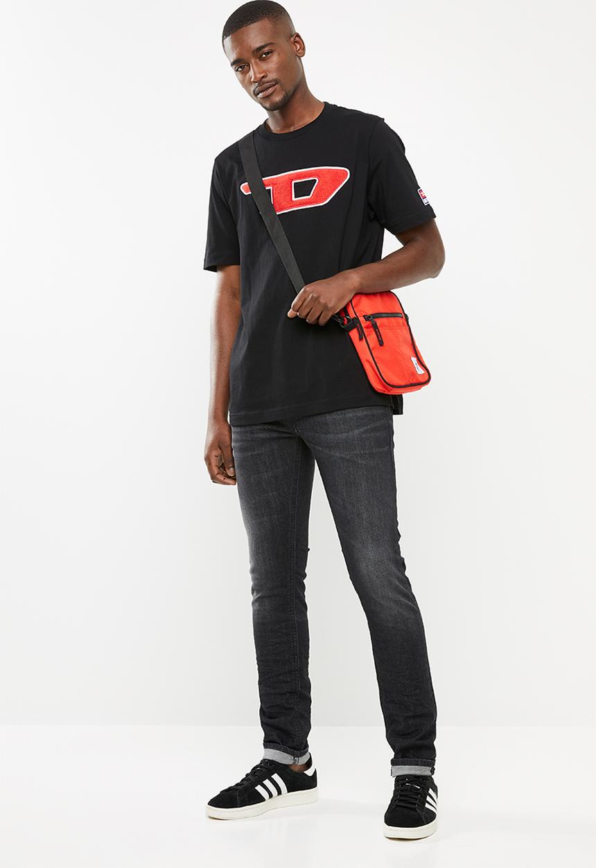 Diesel  - T-just-division-d maglietta - black