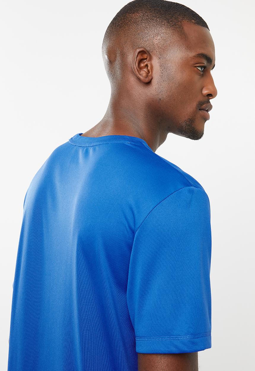 PUMA - Active big logo short sleeve tee - blue 