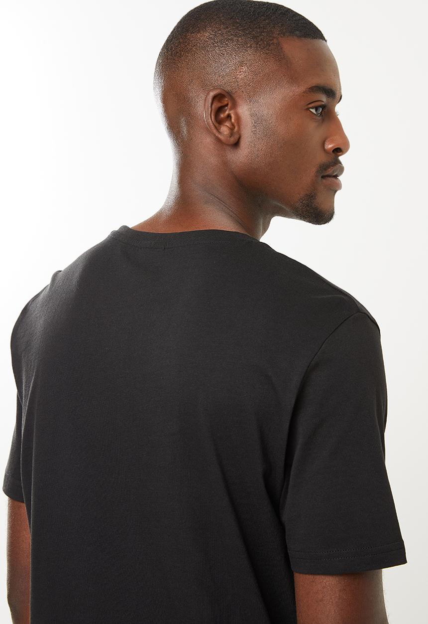 PUMA - Graphic tee brand carrier - black