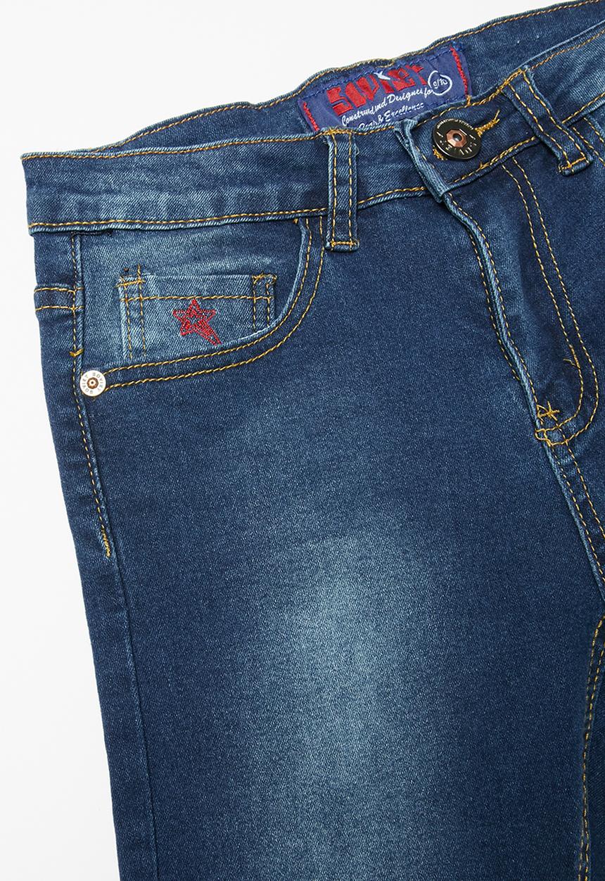 SOVIET - Boys denim short - blue 