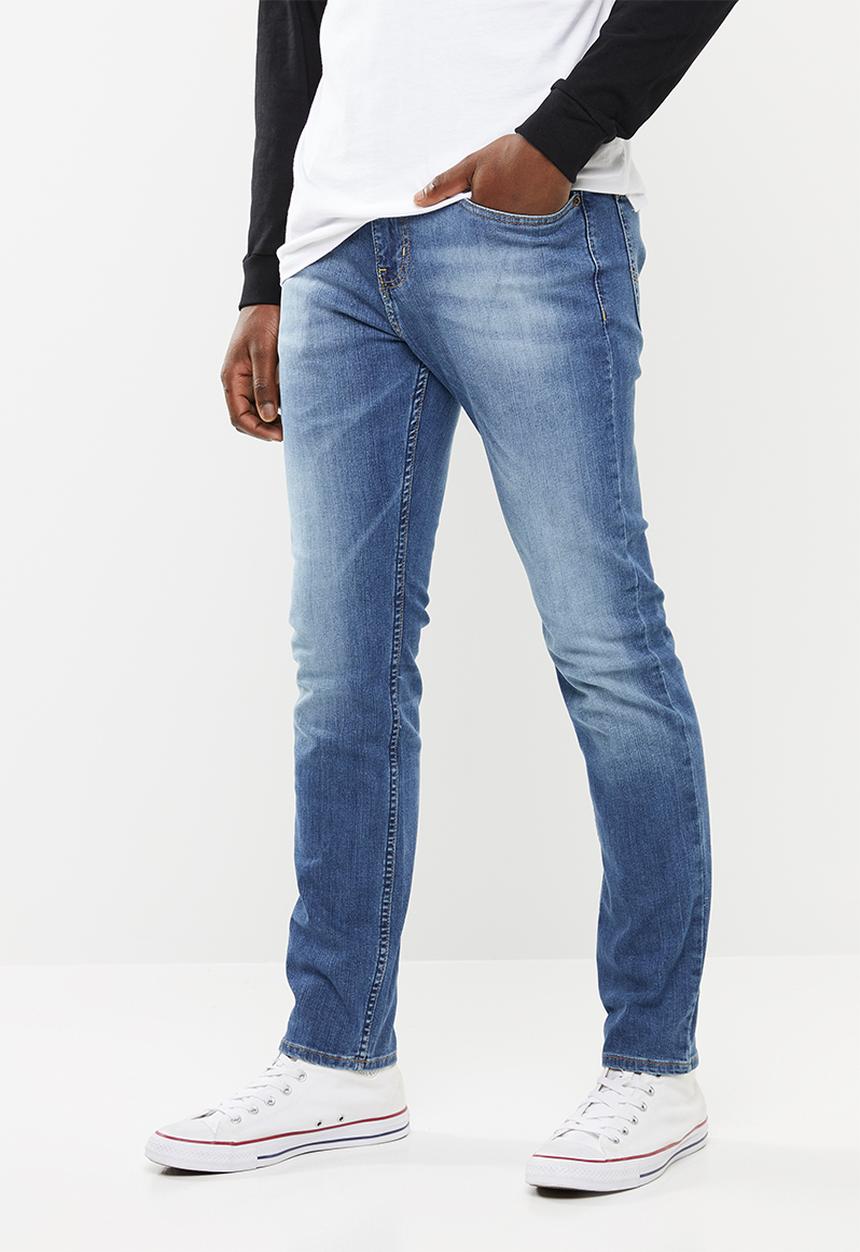 Lee  - Eddie regular comfort fit tapered jeans - blue