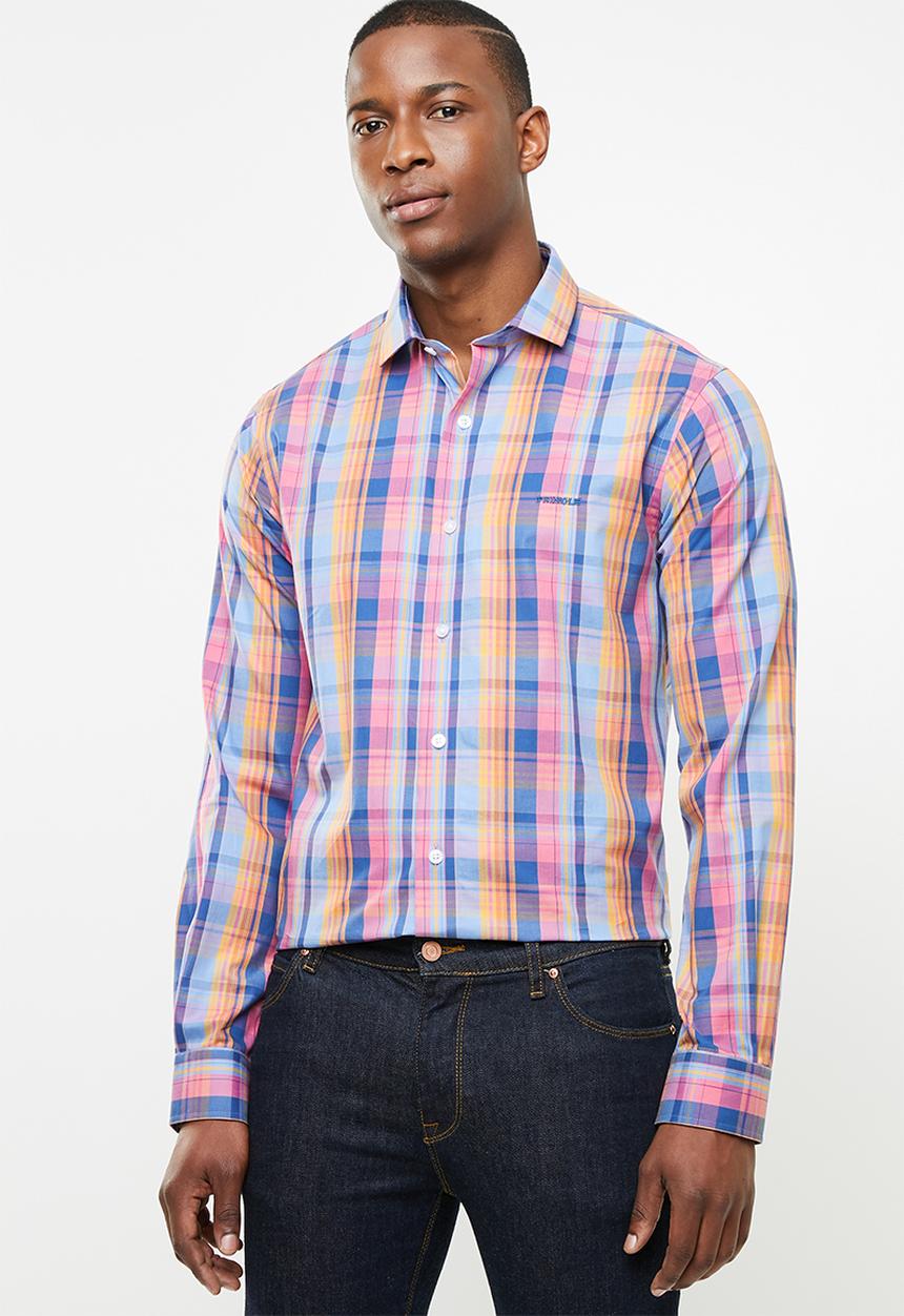 Pringle of Scotland - Milan tailored shirt - multi 