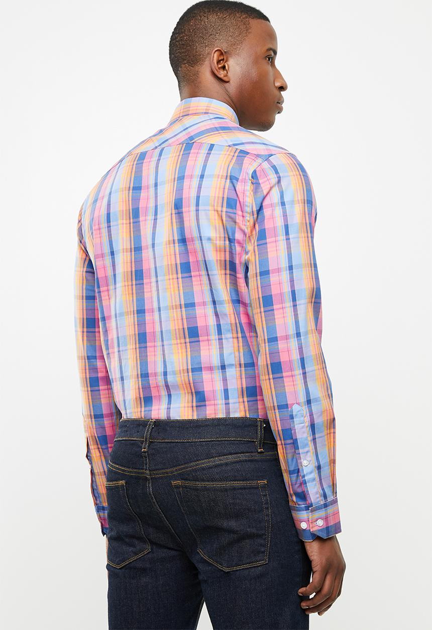 Pringle of Scotland - Milan tailored shirt - multi 