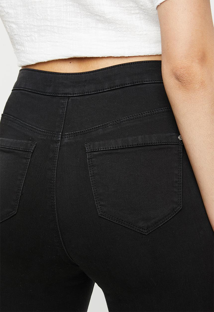 Missguided - Vice high waisted skinny jeans - black