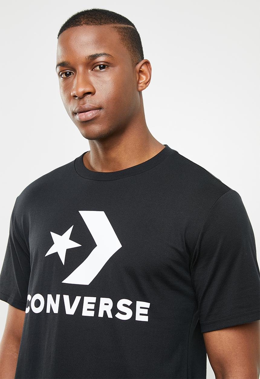 Converse - Star chevron tee - black