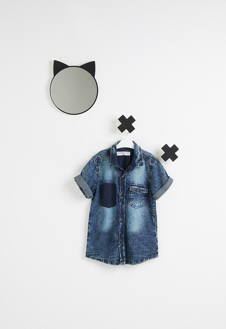 Sixth Floor - Kitty cat mirror - black