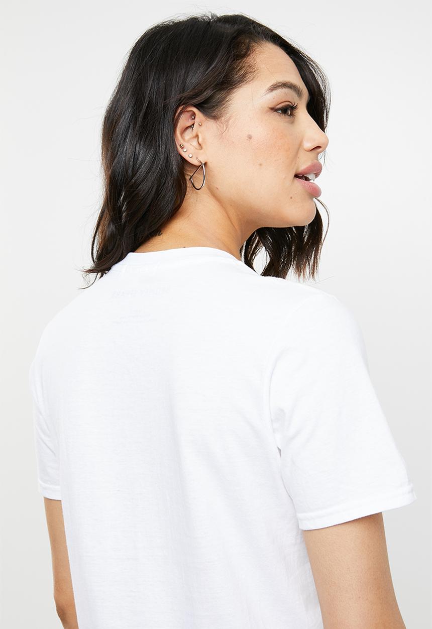 Missguided - Britney Spears graphic T-shirt - white