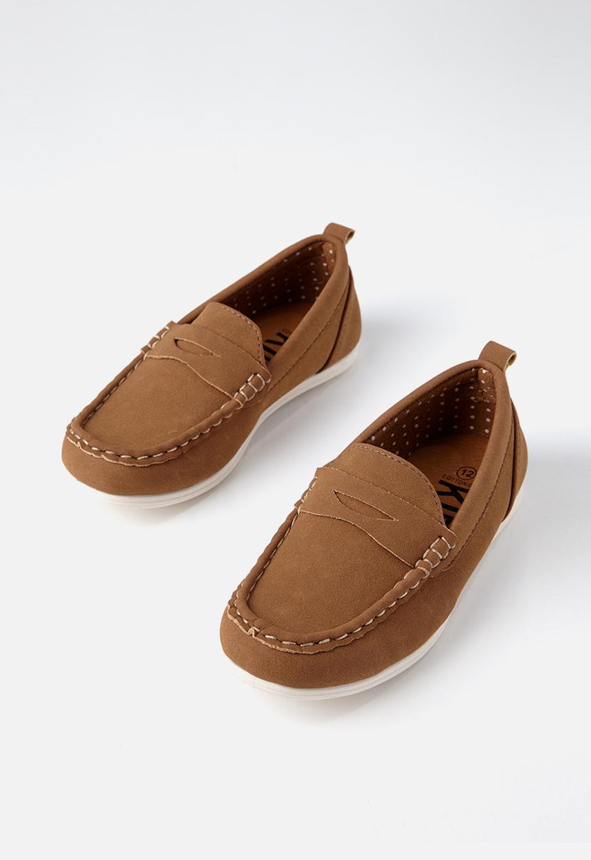 Cotton On - Billy boat shoe - tan 