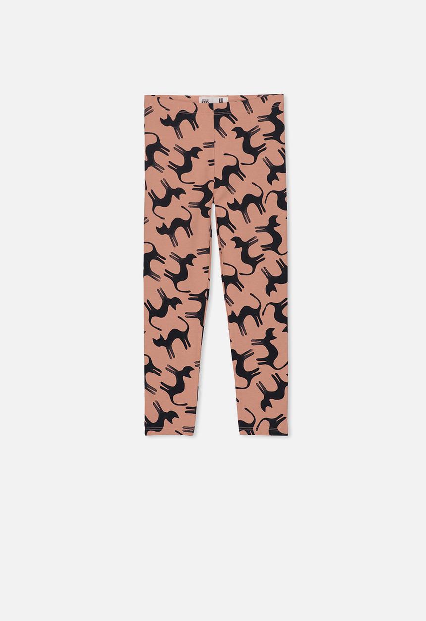 Cotton On - Huggie tights - brown & black 