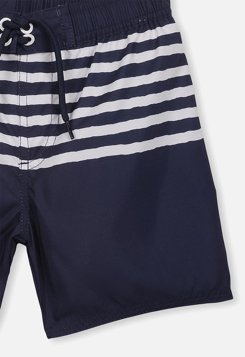 Cotton On - Bailey board shorts - navy & white 