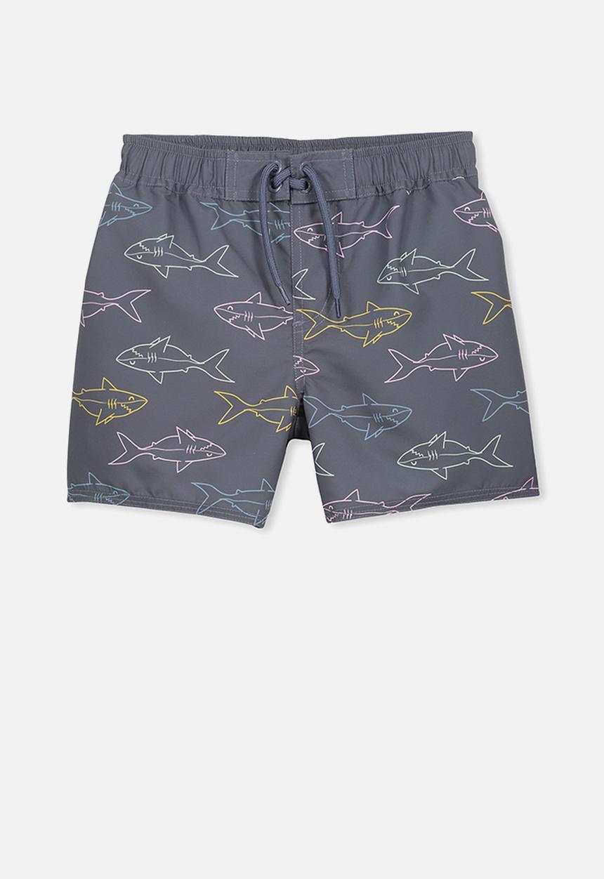 Cotton On - Bailey boardshort - grey 