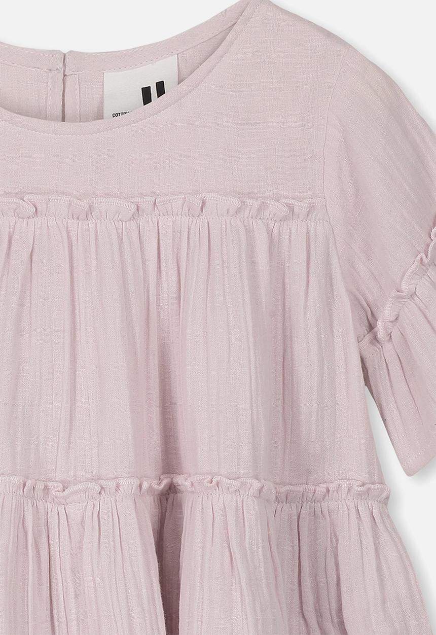 Cotton On - Frida frill top - pink 