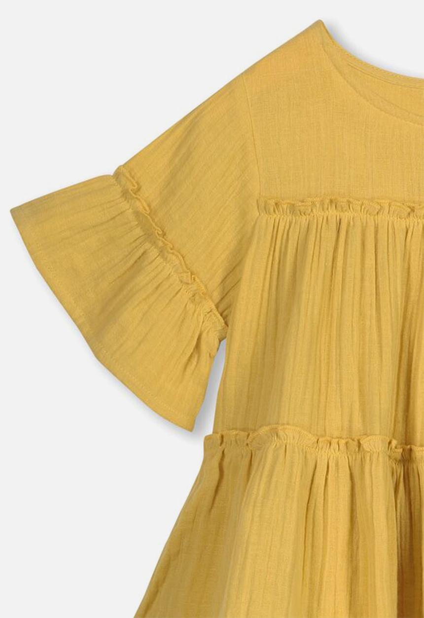 Cotton On - Frida frill top - yellow 